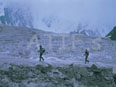 Trekers near K2 basecamp